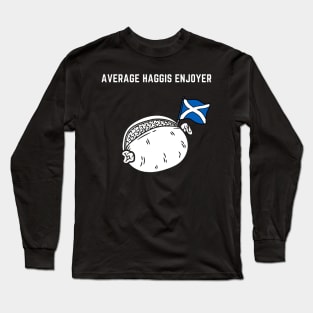 Average Haggis Enjoyer Long Sleeve T-Shirt